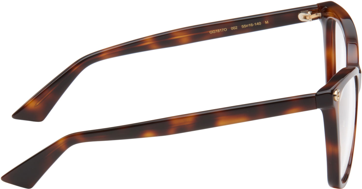 Solbriller Gucci Cat Eye GG Acetate Glasses Brun | GG1817O-002, 1