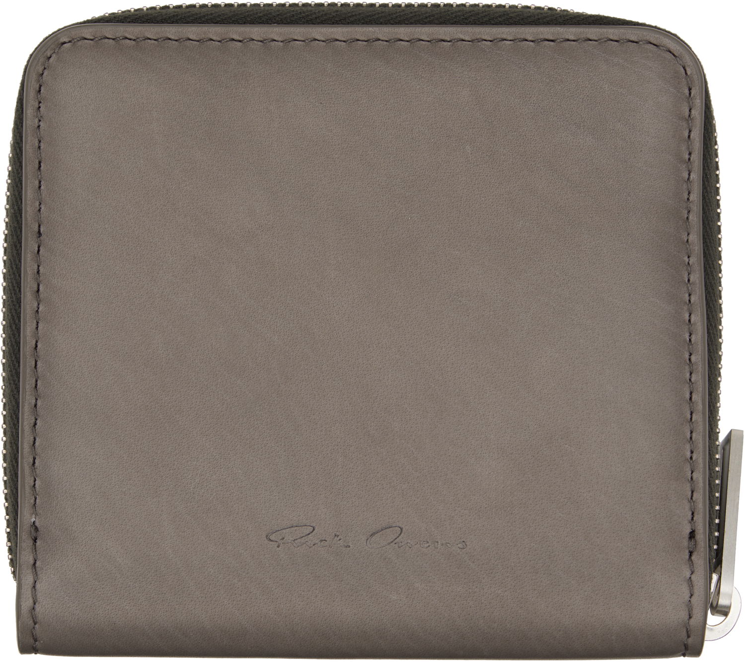 Tegnebog Rick Owens Rick Owens Concordians Zipped Wallet Grå | RA02E0716 LCA, 0