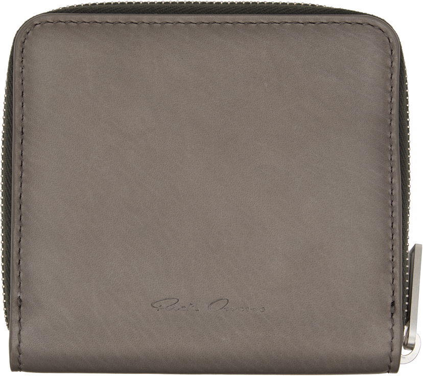 Tegnebog Rick Owens Rick Owens Concordians Zipped Wallet Grå | RA02E0716 LCA