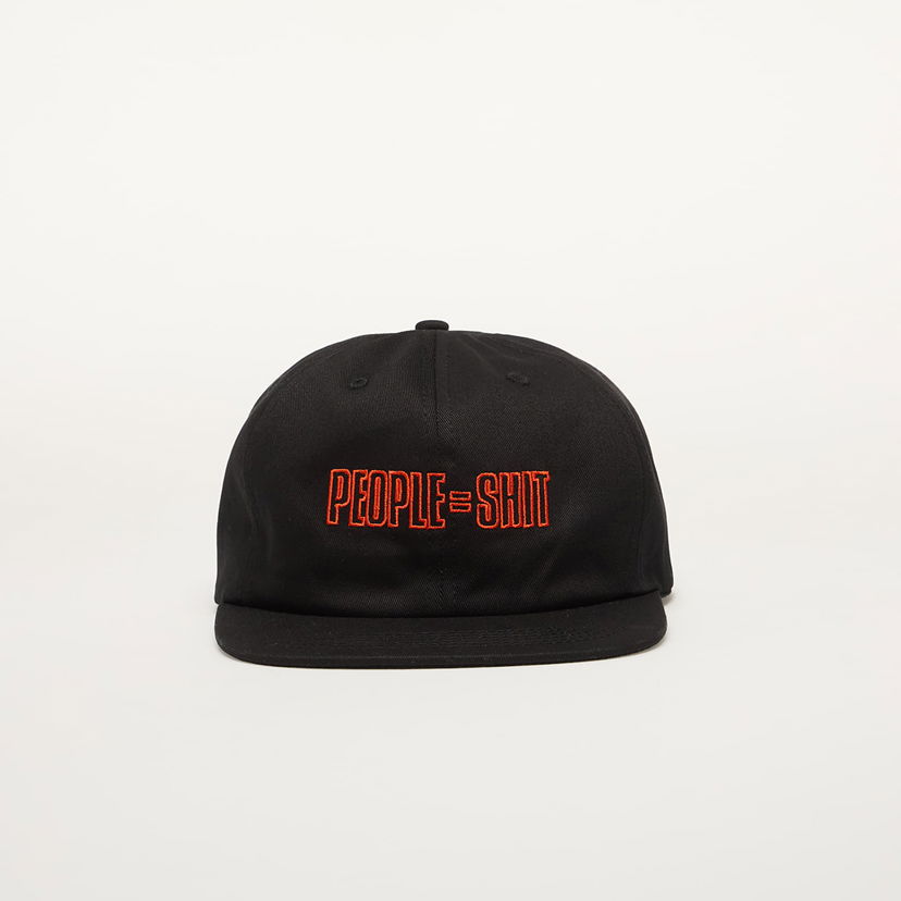 Kasket Pleasures PLEASURES x Slipknot People Snapback Cap Sort | P25SK020 BLACK