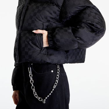 Puffer jakke MISBHV Monogram Nylon Puffer Sort | 3121W414, 3