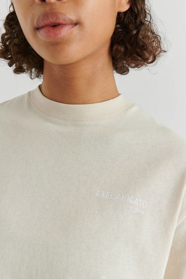 T-shirt AXEL ARIGATO Float Oversized T-Shirt Beige | A2214001, 5