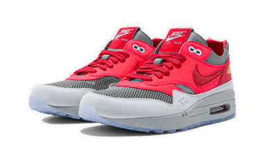 Sneakers og sko Nike CLOT x Air Max 1 ''Kiss Of Death - Solar Red'' Rød | DD1870-600, 2