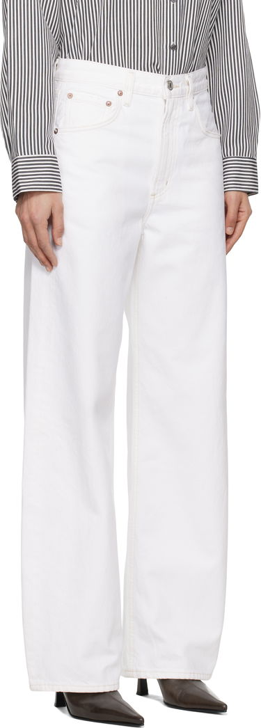 Jeans AGOLDE AGOLDE Low Curve Jeans Hvid | A197B-1183, 1