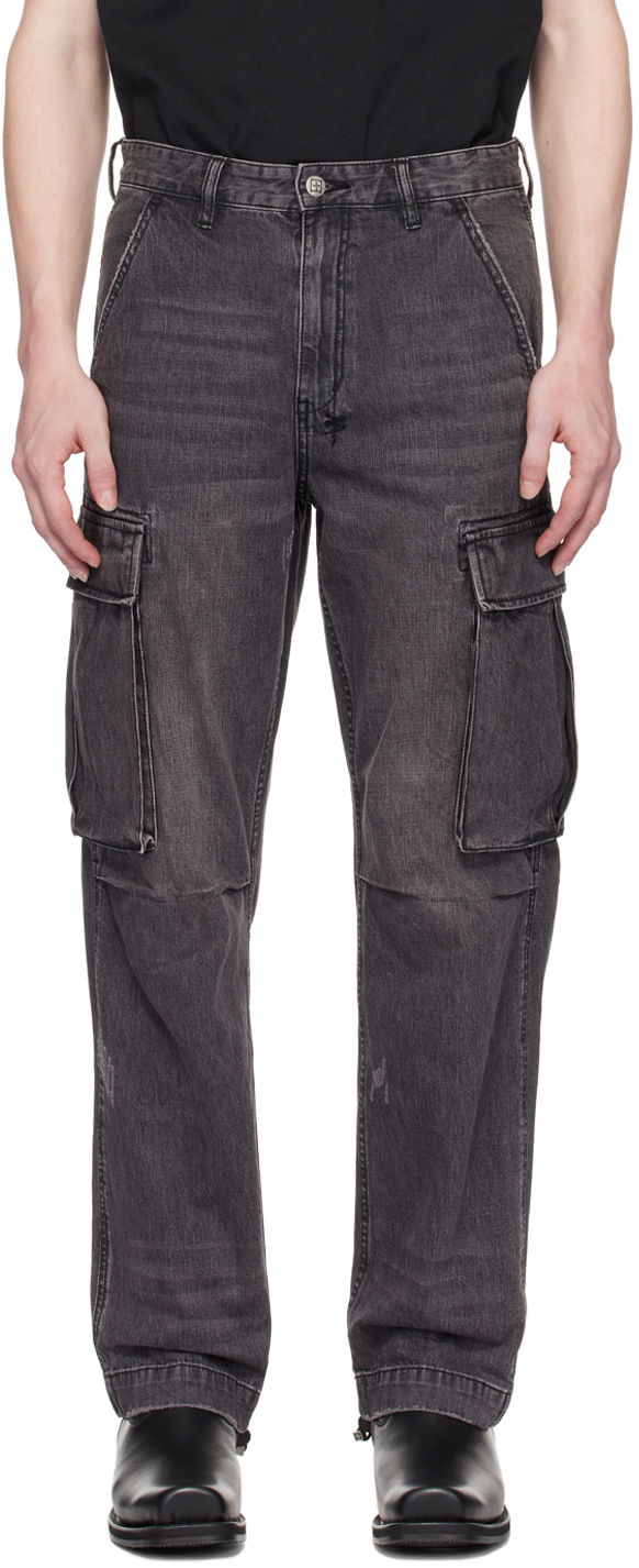 Jeans Ksubi Ksubi Riot Cargo Jeans Grå | MSP24PA013, 0