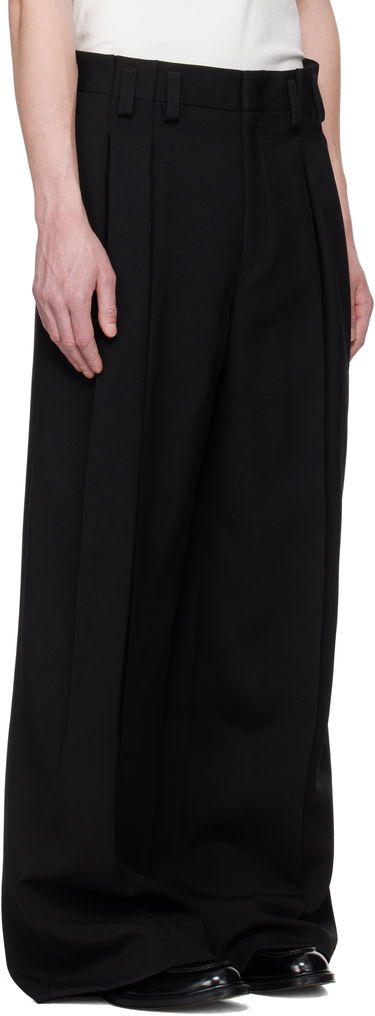 Bukser Jil Sander Jil Sander Wool Pleated Trousers Sort | J21KA0265_J40160, 1