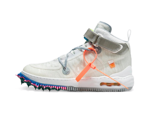 Limited Edition Nike Off-White x Air Force 1 Mid "White" Hvid | DO6290-100