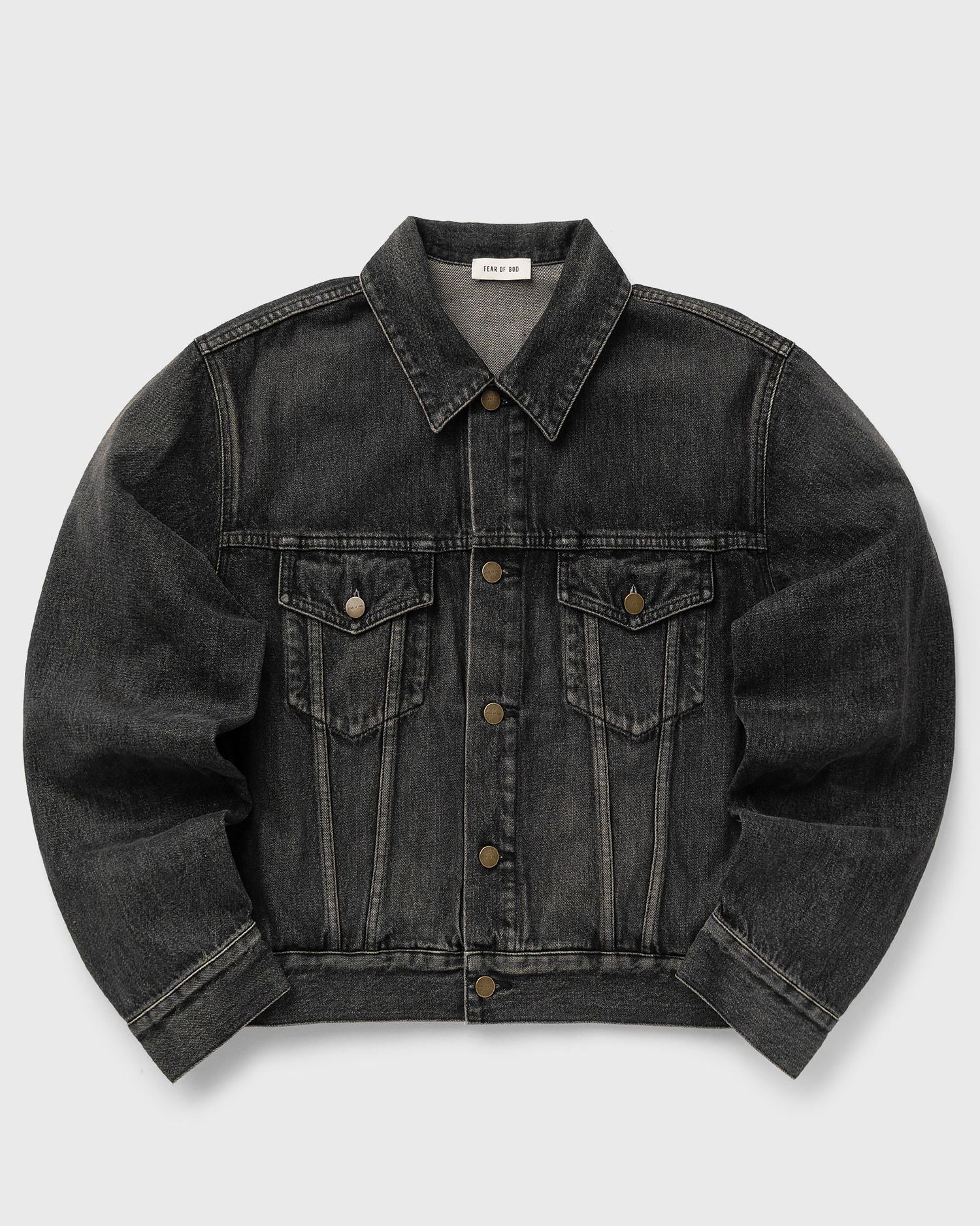 Jakke Fear of God Denim Trucker Jacket Sort | FG25FW42-422DNM-003, 0