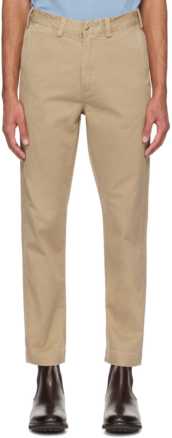Bukser Polo by Ralph Lauren Salinger Trousers Beige | 710920621003, 0