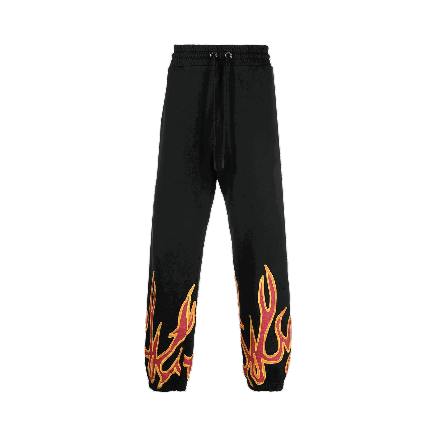 Joggingbukser Palm Angels GD Graffiti Flames Sweatpants Sort | PMCH011F22FLE0021025, 0