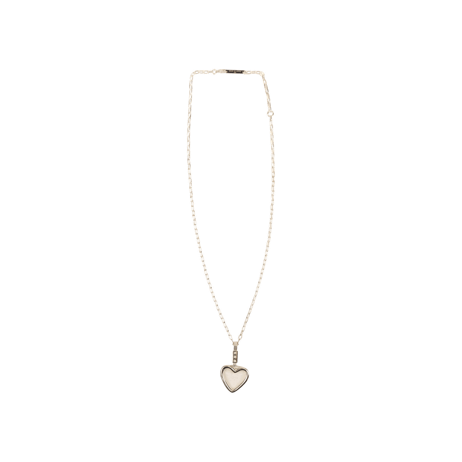 Halskæde Ambush Metal Heart Necklace Grå | 12112123 0 SILV, 0