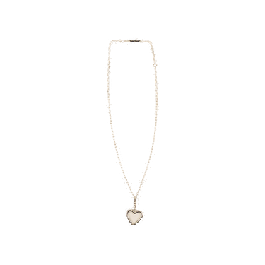 Halskæde Ambush Metal Heart Necklace Grå | 12112123 0 SILV, 0