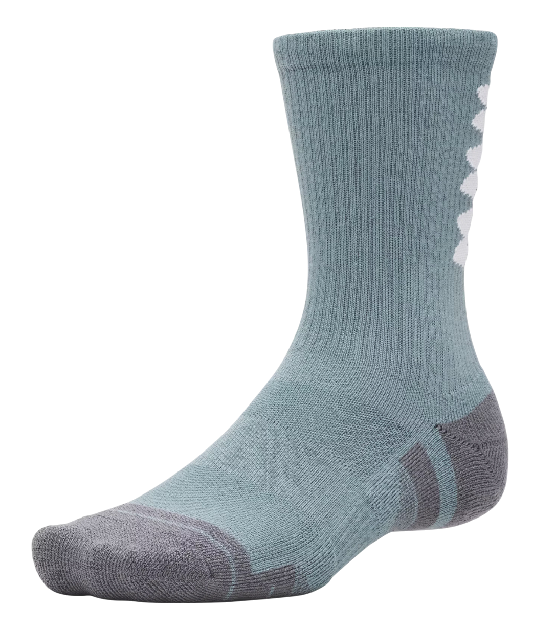 Sokker Under Armour Performance Tech Crew Socks - 3 Pack Flerfarvet | 1379515-587, 1