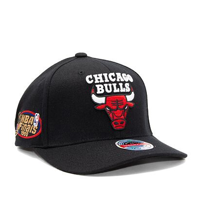 Kasket Mitchell & Ness NBA Top Spot Classic Red Chicago Bulls Black Sort | HHSSINTL1265-CBUBLCK, 0