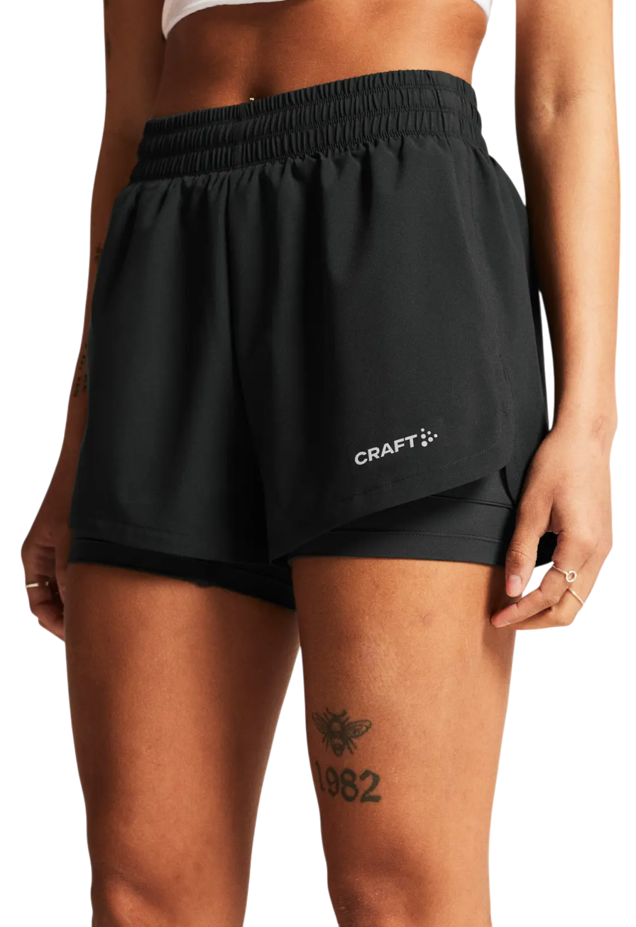 Shorts Craft Adv Essence 2in1 Shorts Sort | 1915946-999000, 0
