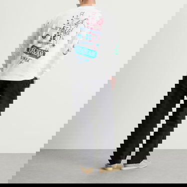 T-shirt BBC IceCream Multi Graphic Long Sleeve T-Shirt, Size Large Hvid | IC25355-WHT, 4