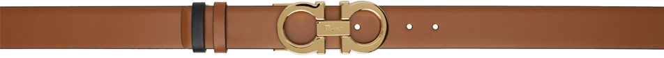Bælter FERRAGAMO Salvatore Ferragamo Gancini Reversible Belt Brun | 23A565 - 674487, 0