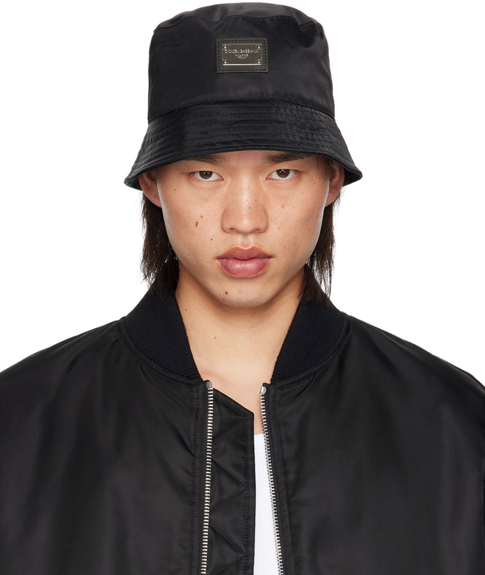 Hat Dolce & Gabbana Plate Bucket Hat Sort | GH701AGF853, 0