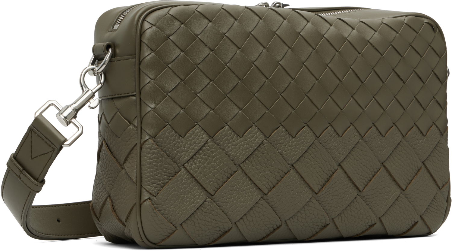 Skuldertaske Bottega Veneta Bottega Veneta Intrecciato Camera Bag Grøn | 755925V5RL13227, 1