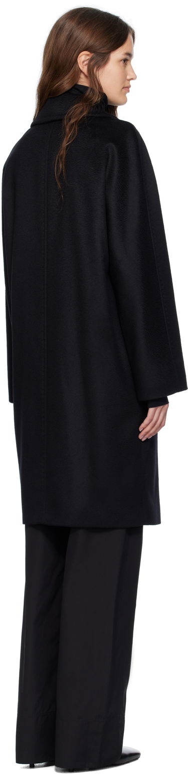 Frakker Max Mara Max Mara Agenda Double-Breasted Coat Sort | 2526016081600, 2