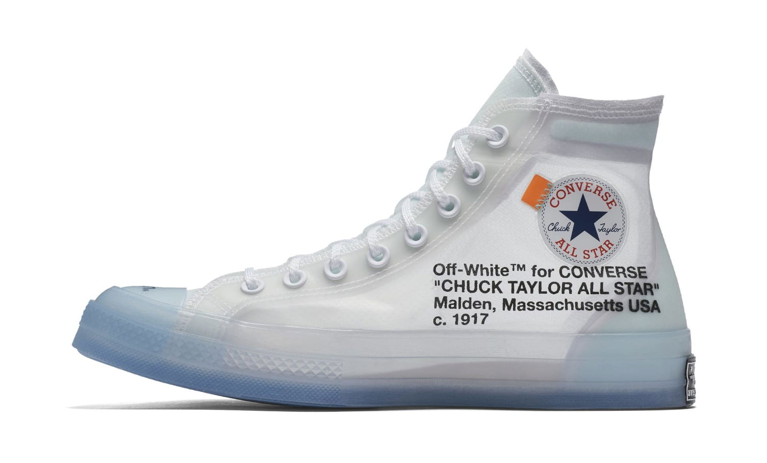 Sneakers og sko Converse Off-White x Chuck 70 "The Ten" Hvid | 162204C, 0