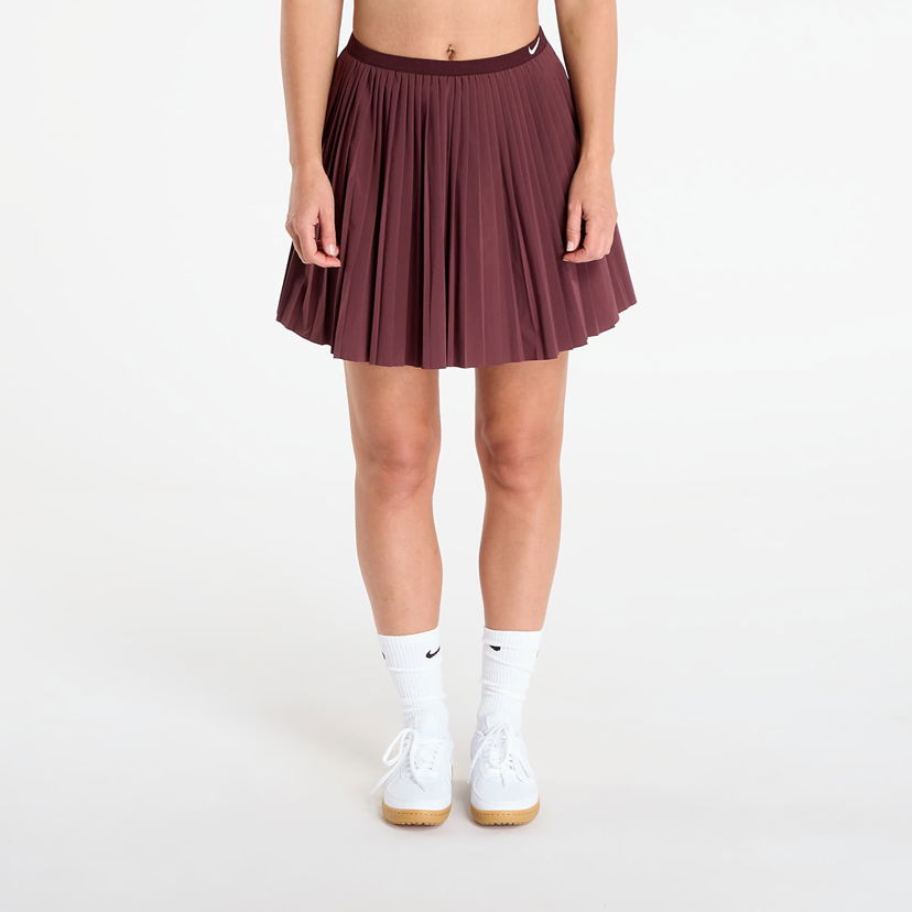 Nederdel Nike Sportswear Pleated Skirt Bourgogne | IM7463-652