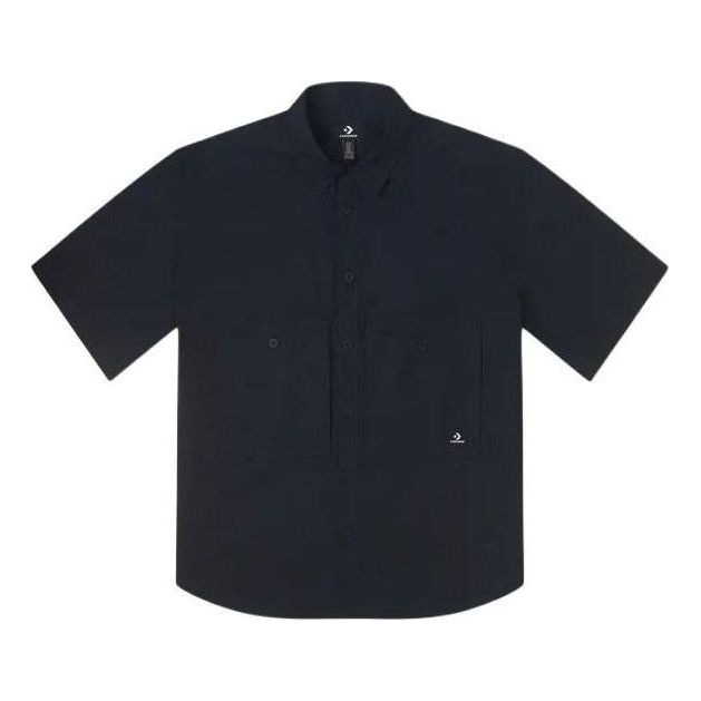 Skjorte Converse Utility Shirt Mørkeblå | 10026433-A01