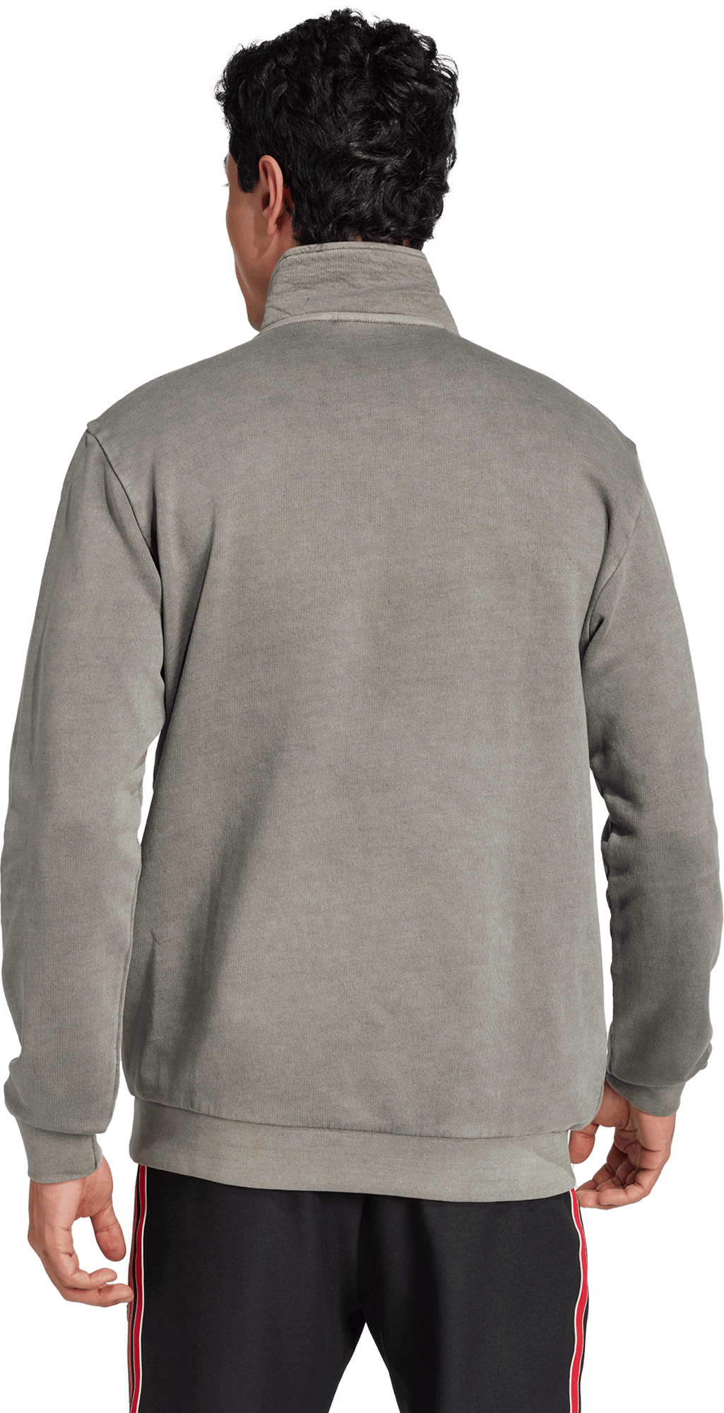 Sweater adidas Performance Manchester United Terrace Icons Half-Zip Top Grå | JF0384, 1