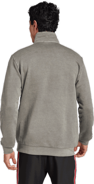 Sweater adidas Performance Manchester United Terrace Icons Half-Zip Top Grå | JF0384, 1