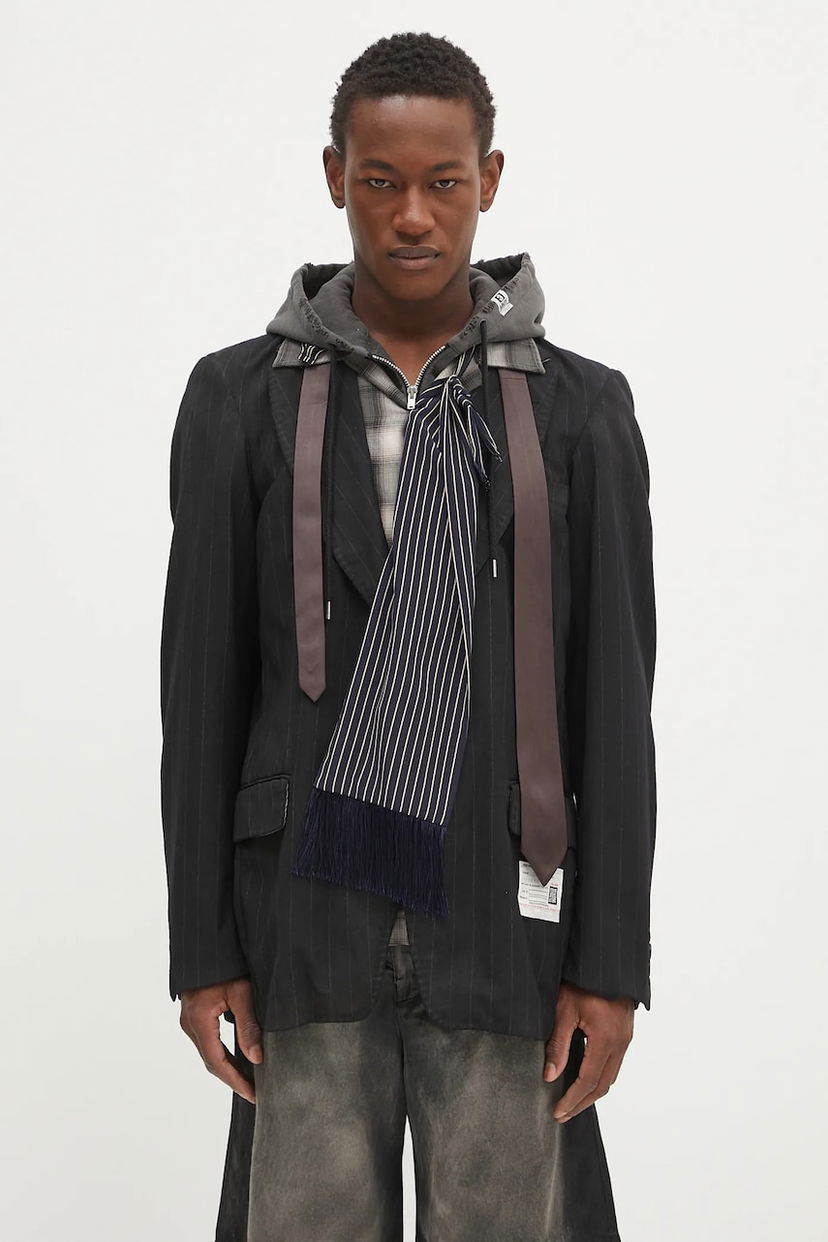 Jakke Maison MIHARA YASUHIRO Maison MIHARA YASUHIRO Triple Layered Jacket Sort | A14JK031