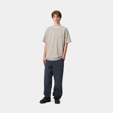 Bukser Carhartt WIP Carhartt WIP Simple Pant Mørkeblå | I035643_23, 2