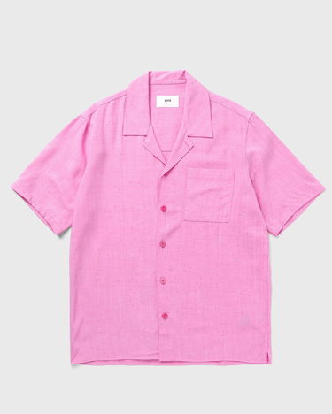 Skjorte AMI Paris Camp Shirt Lyserød | HSH203.VI0003, 0