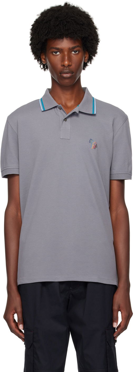 Polo skjorte Paul Smith PS Paul Smith Zebra Polo Grå | M2R-151LE-N21511-74