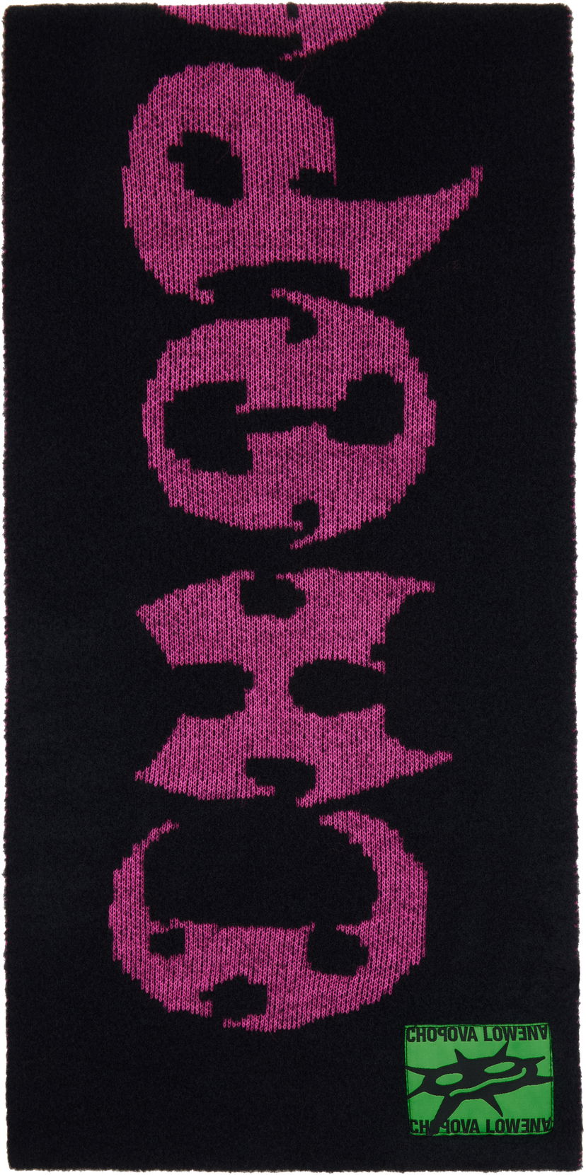Tørklæde Chopova Lowena Cyber 'Chopova Lowena' Scarf Sort | 6709