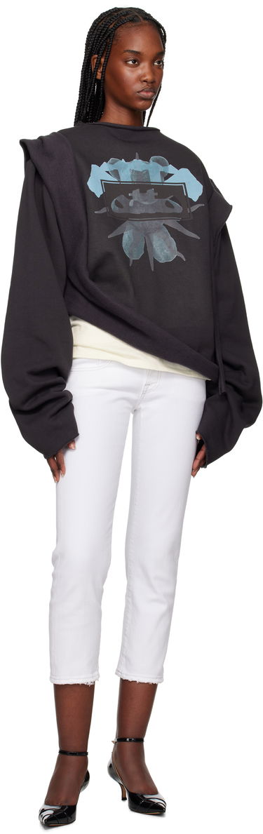 Jeans R13 R13 Boy Straight Cropped Jeans Hvid | R13W0091-895A, 3