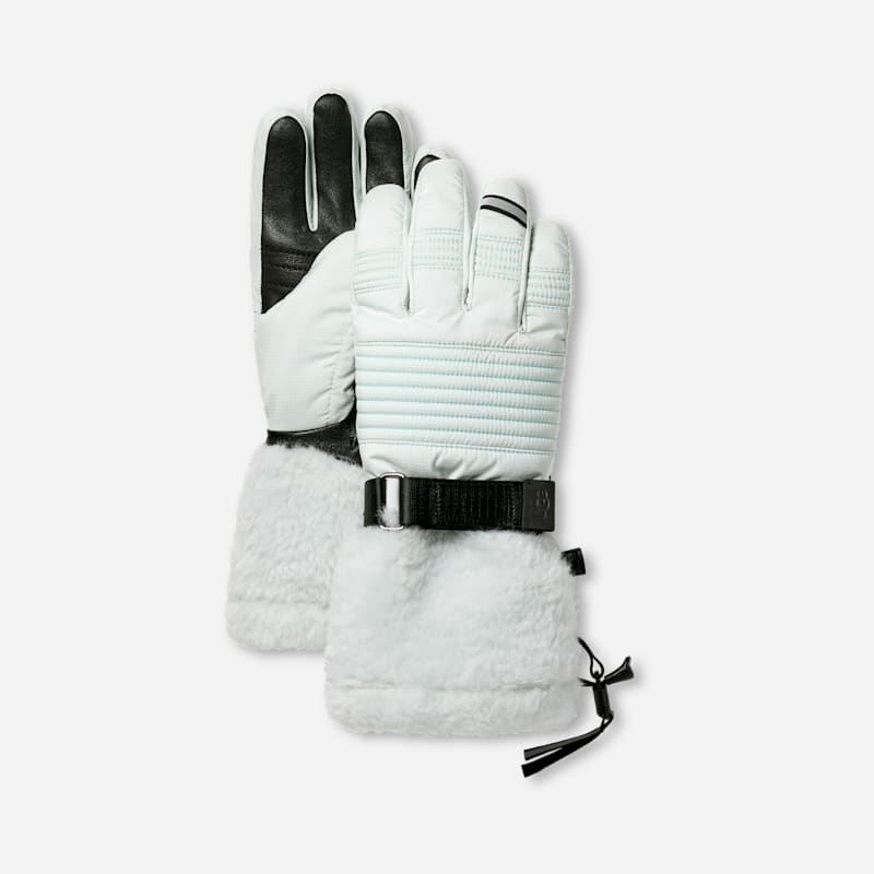 Handsker UGG Metropeak Gloves, Size L Hvid | 103206-REF, 0