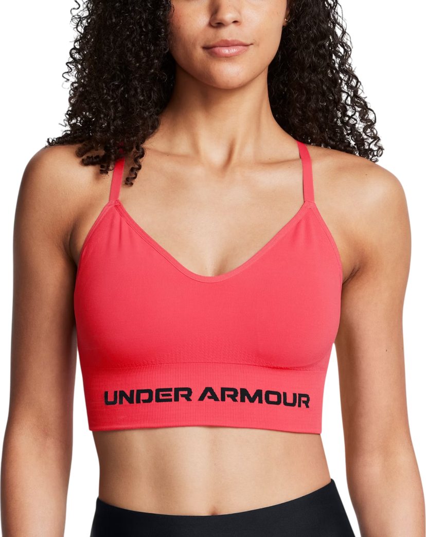 Bh Under Armour Seamless Low Impact Sports Bra Rød | 1384417-713