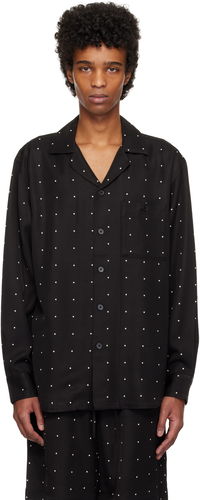 Dotted Loose Camp Collar Shirt