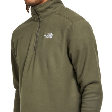 Sweatshirt The North Face 100 Glacier 1/4 Zip Grøn | NF0A5IHP21L1, 3