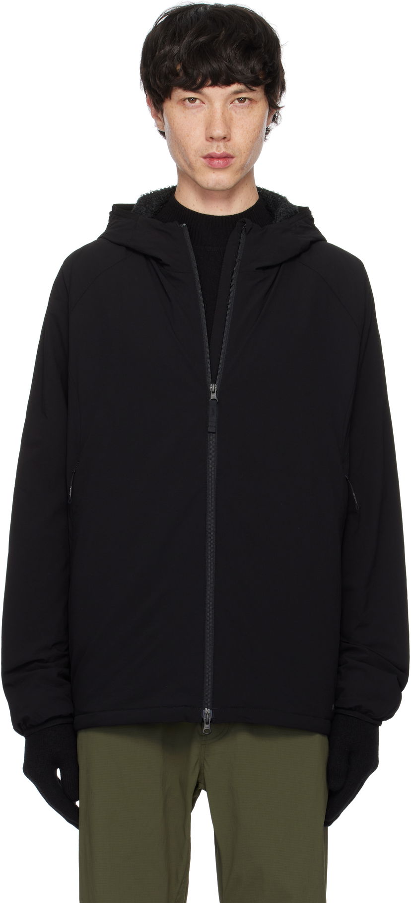 Parka Snow Peak Breathable Insulated Jacket Sort | JK-24AU005