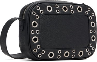 Skuldertaske Valentino Valentino Garavani Nellcôte Calfskin Studded Shoulder Bag Sort | 7Y2B0R74MJL, 2