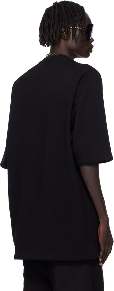 T-shirt Rick Owens Rick Owens Concordians Jumbo T-Shirt Sort | RU02E1249 JTC, 2