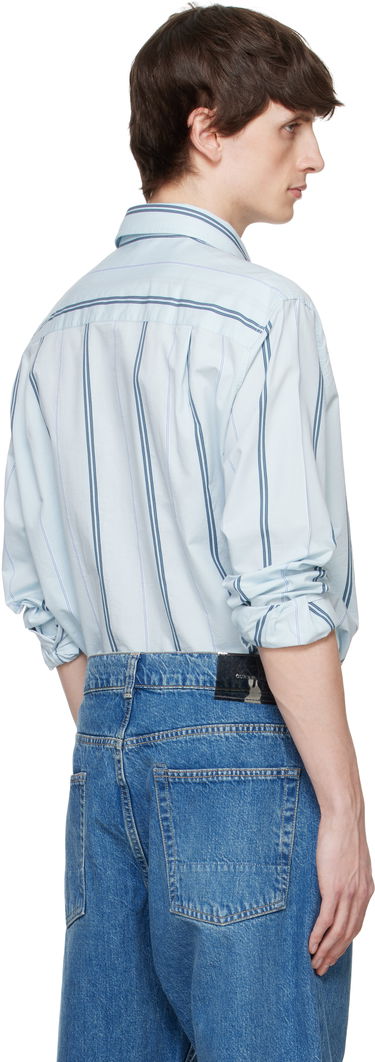 Skjorte MAISON KITSUNÉ Maison Kitsuné Relaxed Shirt Blå | MM00403WC5029, 2