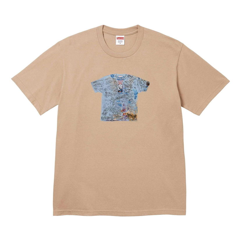 T-shirt Supreme 30th Anniversary First T-Shirt Beige | SUP-SS24-184