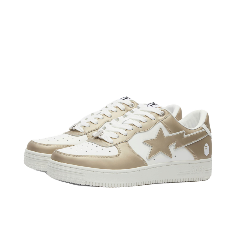 Sneakers og sko BAPE A Bathing Ape Men's BAPE STA #4 M1 Sneakers in Beige, Size UK 6 | END. Clothing Beige | 001FWJ801053I-BEI