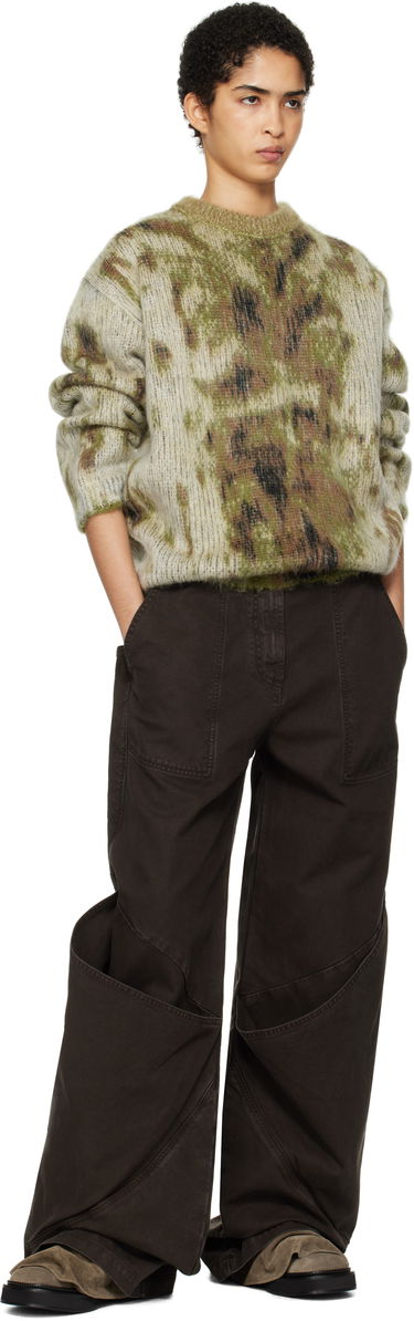 Cargo bukser The Attico The Attico Long Cargo Pants Brun | 250WCP00198 DDC093AA, 3