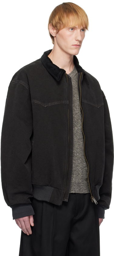 Jakke Maison Margiela Maison Margiela Yoke Caban Bomber Jacket Sort | S50AM0640 M35255, 1