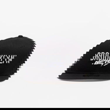 Kasket New Era Snapback Script Team 9Fifty Brooklyn Nets Sort | 60285204, 0