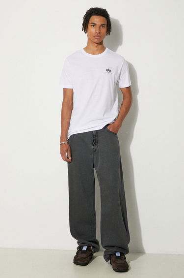 T-shirt Alpha Industries Backprint T-Shirt With Print Hvid | 128507.09, 1