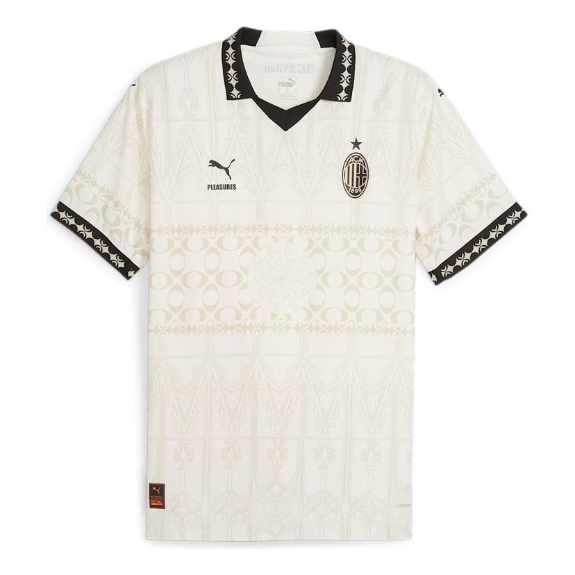 Jersey Puma PLEASURES x AC Milan Football Jersey Hvid | 776062-02